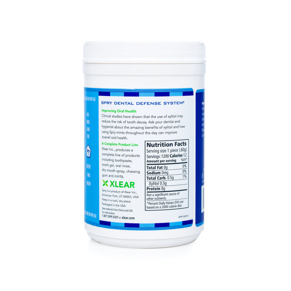 1200ct Spry Mints - Peppermint