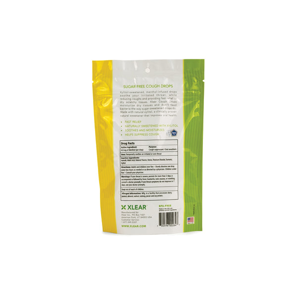 Xlear Cough Drops Honey Lemon (1-Pack)