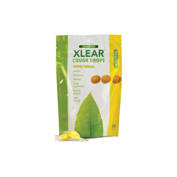Xlear Cough Drops Honey Lemon (1-Pack)