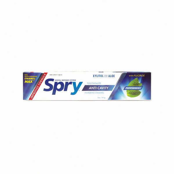 Spry Toothpaste - Peppermint (With Fluoride)