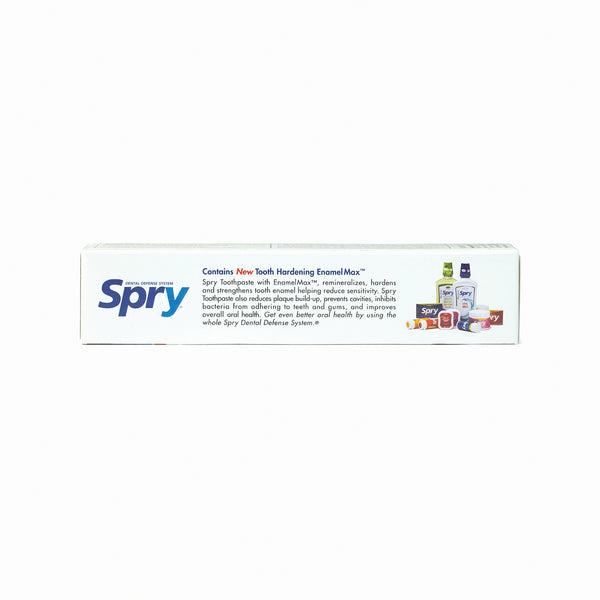 Spry Toothpaste - Peppermint (With Fluoride)