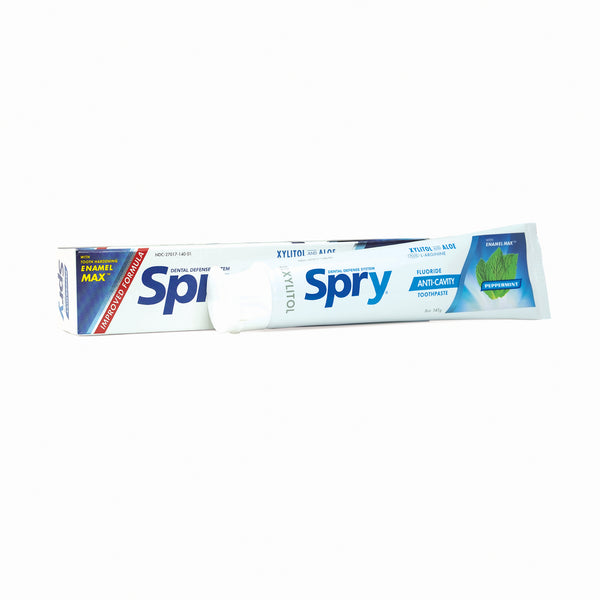 Spry Toothpaste - Peppermint (With Fluoride)