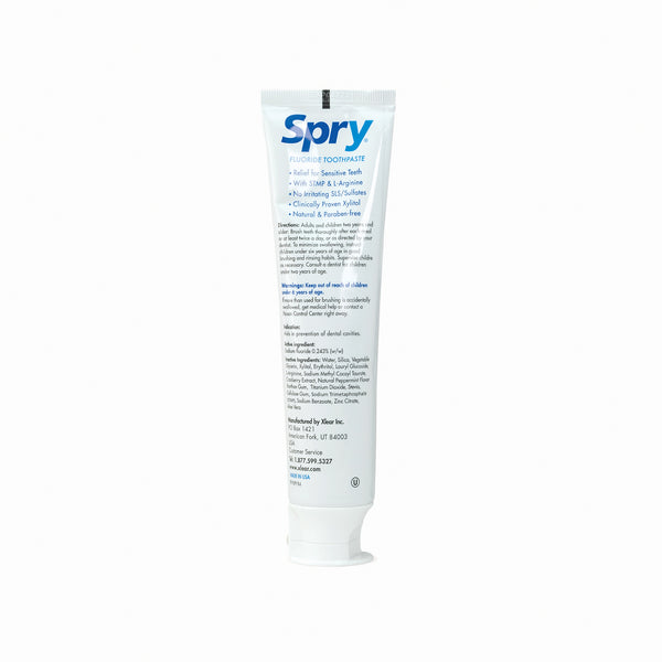 Spry Toothpaste - Peppermint (With Fluoride)