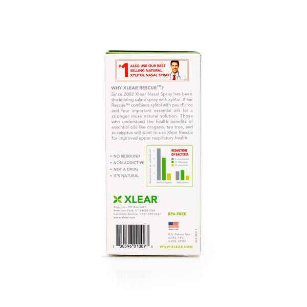 Xlear Rescue Nasal Spray with Xylitol 1.5 fl oz