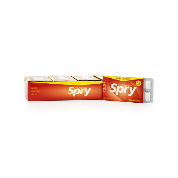 Spry Gum Blister Pack - Cinnamon