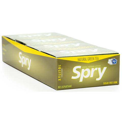 Spry Gum Blister Pack - Green Tea