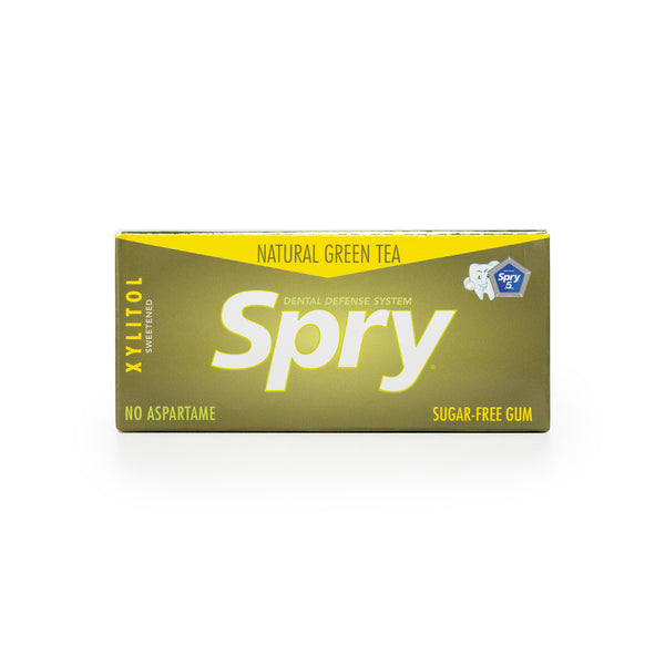 Spry Gum Blister Pack - Green Tea