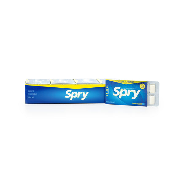 Spry Gum Blister Pack - Peppermint