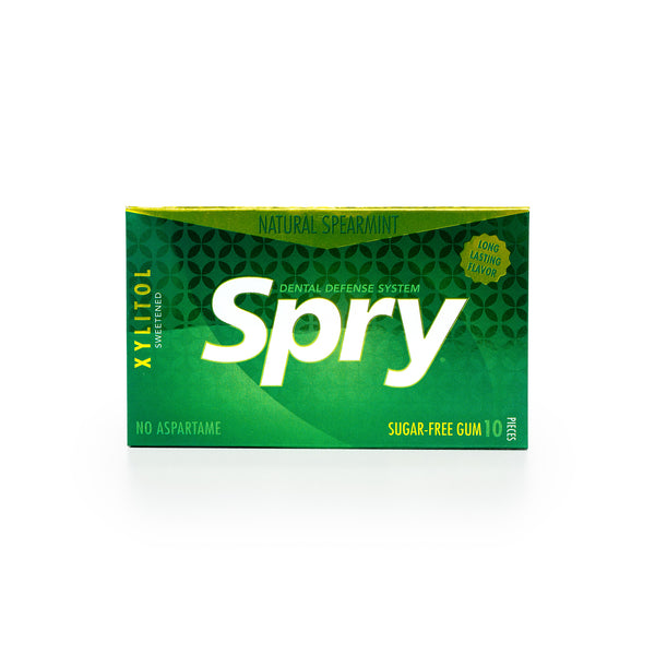 Spry Gum Blister Pack - Spearmint