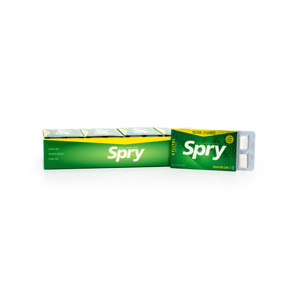 Spry Gum Blister Pack - Spearmint