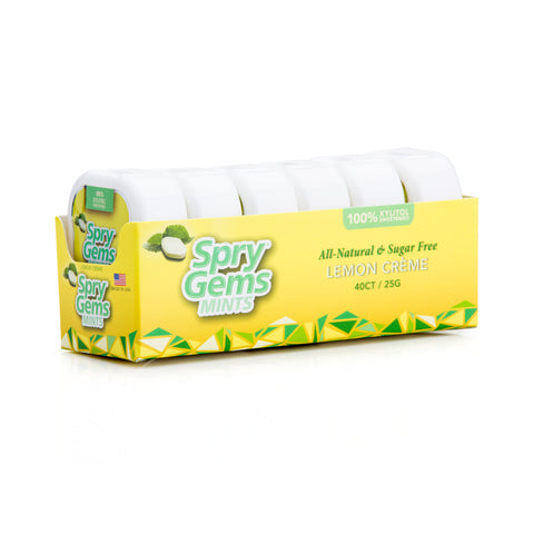 Spry Gems - Lemon Crème (6 pack)