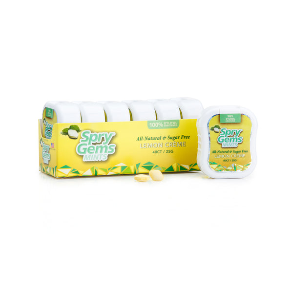 Spry Gems - Lemon Crème (6 pack)