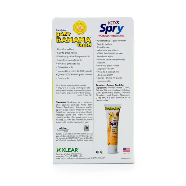 Spry Baby Combo - Strawberry Banana