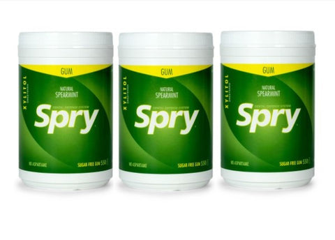 3 Pack Savings!! Spry 550ct - Spearmint