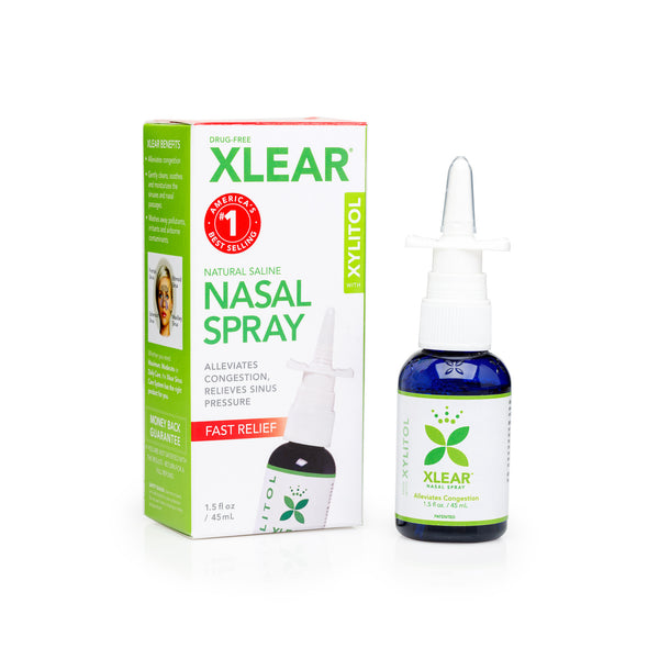 Xlear Xilitol y Solución Salina en Aerosol Nasal